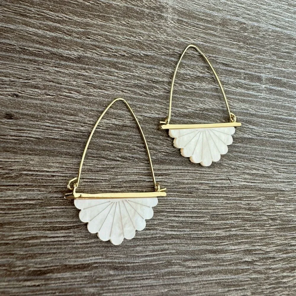 Bohemian hoop earrings N767